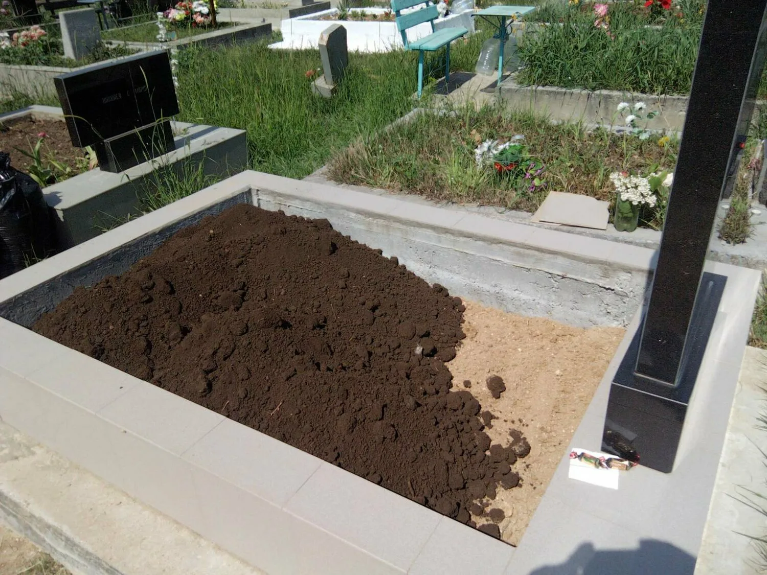 Подсыпка грунта